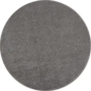 KADIMA DESIGN MAIN Kurzflorteppich 160 x 160 cm Beige