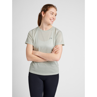 Women Statement T-shirt S/S - Grau - XL