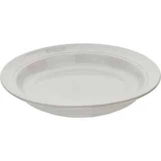 Staub Teller Dining Line, (1 St), Keramik-Teller, Emailliert, 24 cm, spülmaschinengeeignet weiß