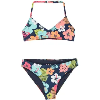 Roxy Bikini Set Morning Flower Blau 7