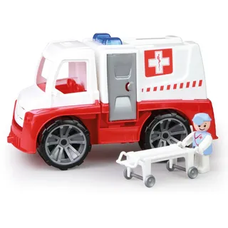 Lena® Spielzeug-Krankenwagen Truxx, Made in Europe rot|weiß