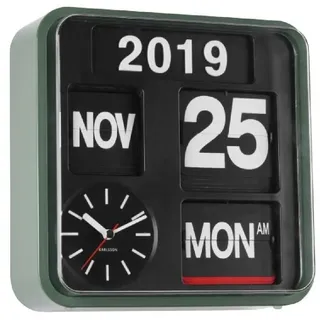 Karlsson Flip Mini 24,5 cm 24,5 x 24,5 x 10 grün/schwarz