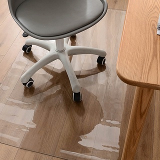 Bürostuhl Matte Bürostuhlunterlage für Hartböden PVC Unterlage Schreibtischstuhl Clear Stuhlmatte Bodenschutzmatte Stärke: 1,5 mm Rectangle Durchsichtig - viele Größen zur Auswahl ( Size : 110x160cm (