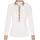 Bluse Beige/Rot/Schwarz/Weiß 4XL