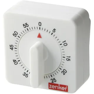 EHS Intervall-Timer Kurzzeitwecker 6,8 x 6,8 x 5 cm weiß