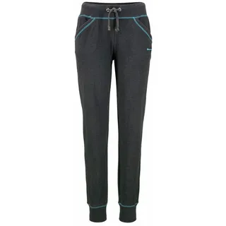 bench. loungewear Relaxhose Damen anthrazit-petrol Gr.32/34