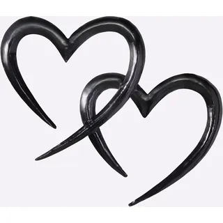 Wanddekoobjekt HEINE HOME, schwarz, T:1cm, Wanddekoobjekte