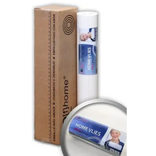 Profhome HomeVlies Vliestapete 10 m 120 g/m2 Weiß TSUD-COC-001718-KR