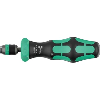 WERA 838 RA-R L Bits-Handhalter mit Ratschenfunktion 1/4" 1/4" x 130 mm