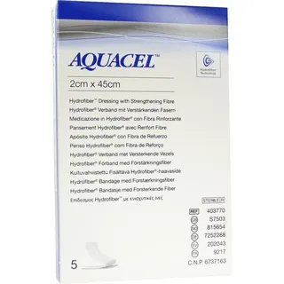 Convatec (Germany) GmbH AQUACEL HYDROsorption Tamponade 2x45cm 5 st