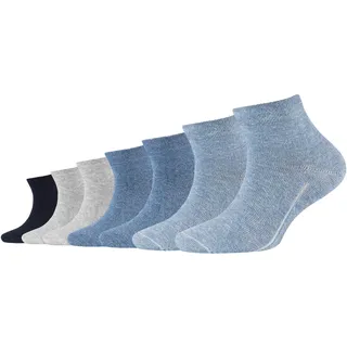 CAMANO Kurzsocken 7er Pack Blau 39-42