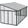 Alu grau Polycarbonat 3 mm / Dach HKP 8 mm 16,38 m2