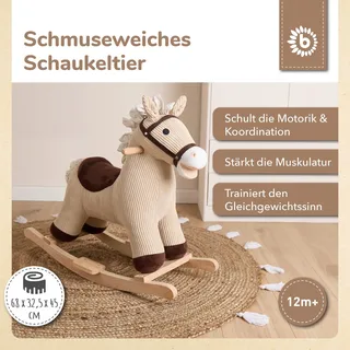 Bieco Schaukelpferd Schaukeltier Lucky