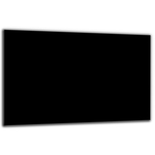 Funkenschutzplatte Glas Kaminofen Schwarz 80 cm Kamin Platte Bodenplatte Glasplatte für Grill Unterlegplatte Glas für Feuerstelle