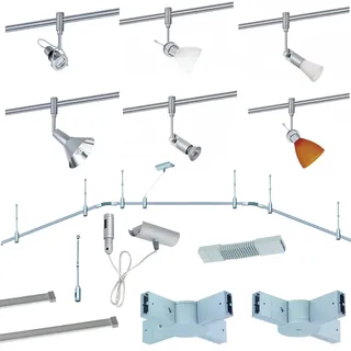 Paulmann Schienensystem Light&Easy Phantom Abhängung 140/270mm Titan Metall/Kunststoff
