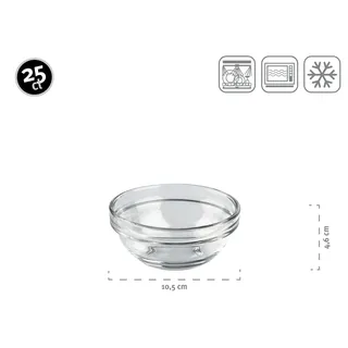 Luminarc Schüssel 10,5 cm