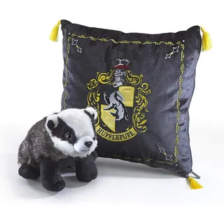 Noble Collection Harry Potter: Hufflepuff mit Dachs