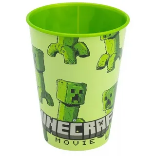 Minecraft Plastikbecher 0,26 l Grün 3