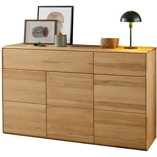 Main Möbel Sideboard Sideboard 149x91cm "Messina" Kernbuche massiv beige