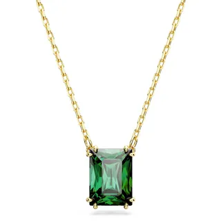 Swarovski Kette mit Anhänger Stilla Octagon Gold/Kristall