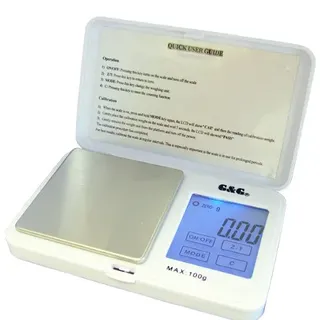 G&G TSW 300g/0,01g Taschenwaage Feinwaage Digitalwaage (300W/0,01)