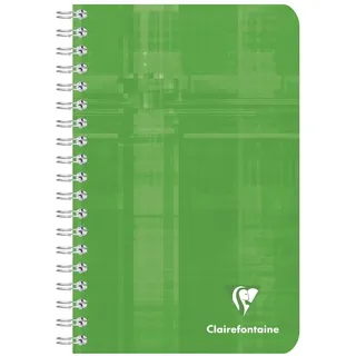 Clairefontaine Notizbuch 10er Pack 11 x 17 cm kariert farbig sortiert