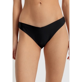 Bikini-Hose »Gina«, mit V-Bund, Gr. 36 - N-Gr, schwarz, , 18639846-36 N-Gr