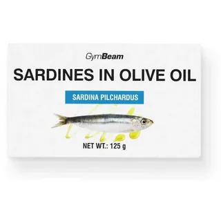 GymBeam - Sardinen in Olivenöl, 125 g