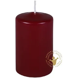 Jaspers Kerzen Stumpenkerzen bordeaux 150 x 70 mm, 10 Stück