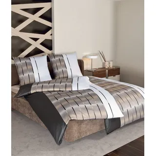 JANINE Milano 45026 kaffee 135 x 200 cm + 80 x 80 cm