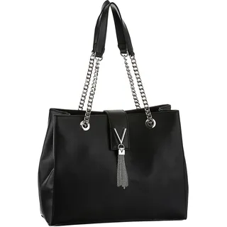 Shopper VALENTINO BAGS "DIVINA" Gr. B/H/T: 36 cm x 29 cm x 12 cm, schwarz Damen Taschen Handtaschen Handtasche Tasche Henkeltasche