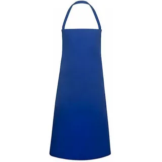 KARLOWSKY BLS 3 PURE Latzschürze BASIC, 65% Polyester/35% Baumwolle, Blau, Einheitsgröße