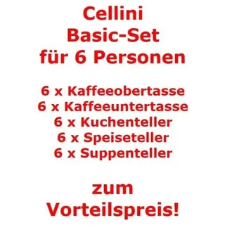 Villeroy & Boch Cellini Basic-Set für 6 Personen / 30 Teile