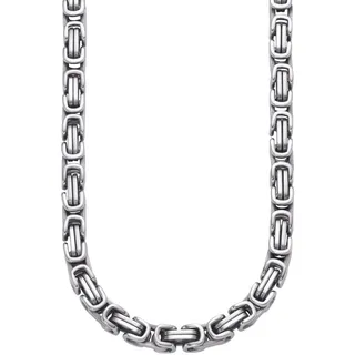 FIRETTI Edelstahlkette »Schmuck Geschenk Halskette Königskette versch. Längen« Firetti edelstahlfarben