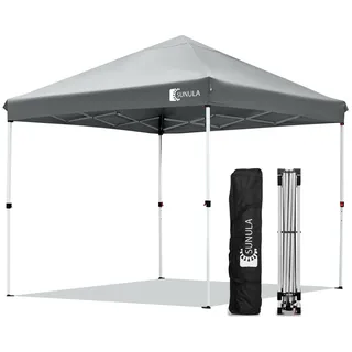 Sunula Faltpavillon Gartenzelt 3x3m Wasserdicht Partyzelt Popup Pavillon Outdoor