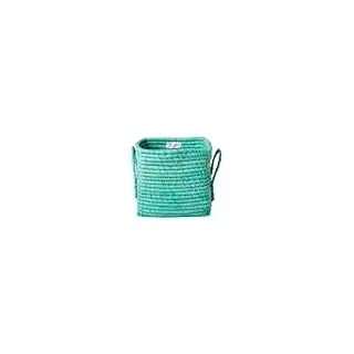 Klein Raffia Korb - Mint