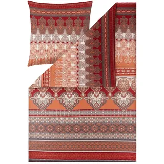 Estella Martina Ornamental Jersey Orange 155 x 220 cm + 80 x 80 cm
