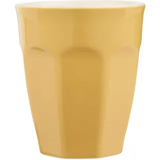 IB Laursen MYNTE Cafe Latte Becher Gelb Keramik Geschirr Mustard Senfgelb 250ml