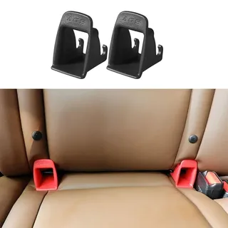 Isofix Adapter Unviersal Befestigungssysteme für Autositze Isofix Einführhilfe Isofix Nachrüsten Autositze Einführhilfen Isofix Halterung für Autositze (M, Stück, 2)