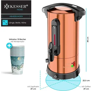 Kesser Glühweinkessel 10 l Edelstahl