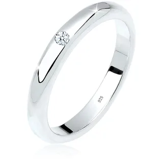 Diamore Verlobungsring 925 Sterling Silber Weiß Gr. 54