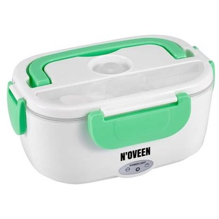 N'oveen Elektrische Lunchbox Essen Wärmer Wärmer Box Beheizter Behälter für Lebensmittel BPA frei (Minze, 230 V)