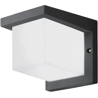 EGLO Außenwandleuchte Aluminium 16,0 cm anthrazit