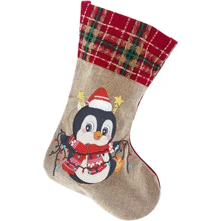 zeyunty 5D Diamond Painting Weihnachtsstrumpf Weihnachtssocken Set, DIY Diamond Painting Weihnachten Deko Socken Weihnachtsdeko Geschenktasche Party Deko (U)