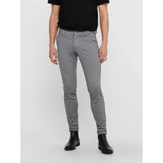 Only & Sons ONSMARK Slim Fit Chino Hose Grau 29 34