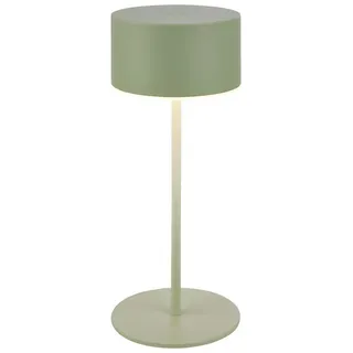 B.K.Licht Tischlampe Salbeigrün