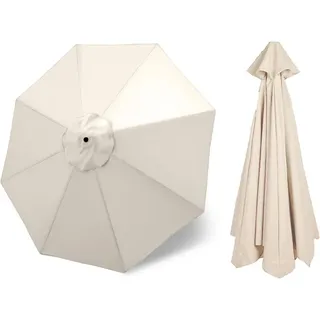 Runder Ersatzbezug Für Sonnenschirme Mit 8 Streben, Hochwertiger Polyester-ersatzbezug Für Sonnenschirme, Ersatzhülle Für Sonnenschirme (farbe: Beige, Größe: 3 M (10 Fuß))