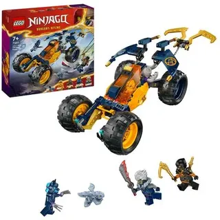 LEGO NINJAGO 71811 Arins Ninja-Geländebuggy, Ninja-Spielzeug mit Auto
