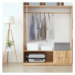 vidaXL Aufbewahrungsbox 50 x 30 x 25 cm 1-tlg. grau