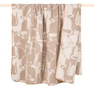 PAD CATS Kuscheldecke 150 x 200 cm Beige
